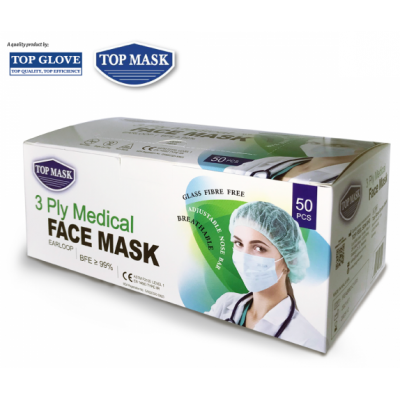 MEDICAL FACE MASK (PINK) - 3ply
