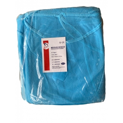 ISOLATION GOWN (30gsm) - 10's