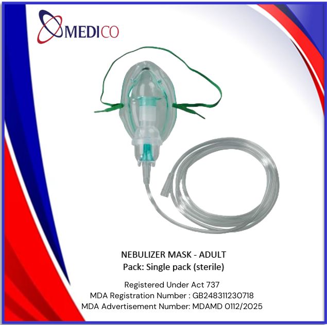 Nebulizer Mask Jodismed (Adult/Child) - 1 piece